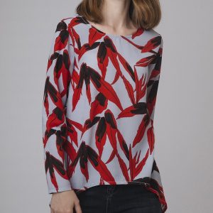 red leaves top